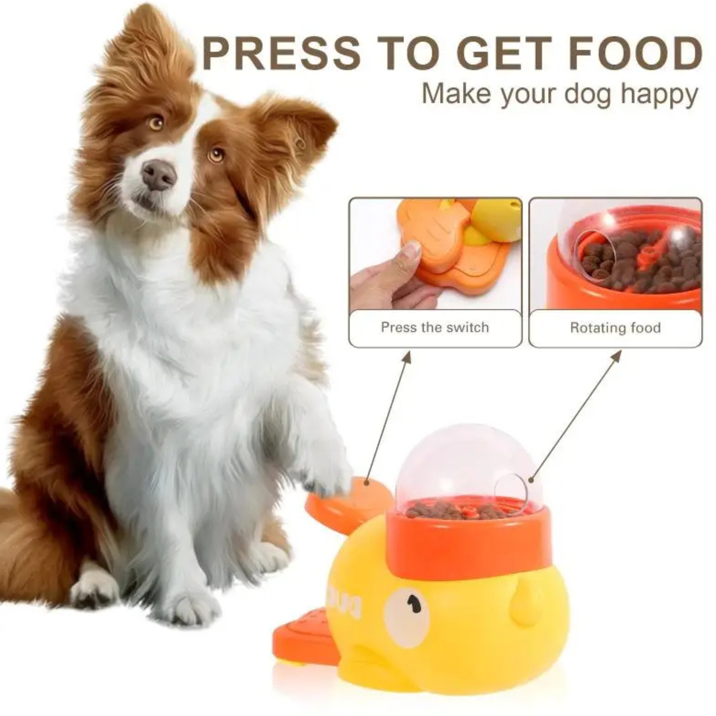 Interactive Dog Puzzle Feeder